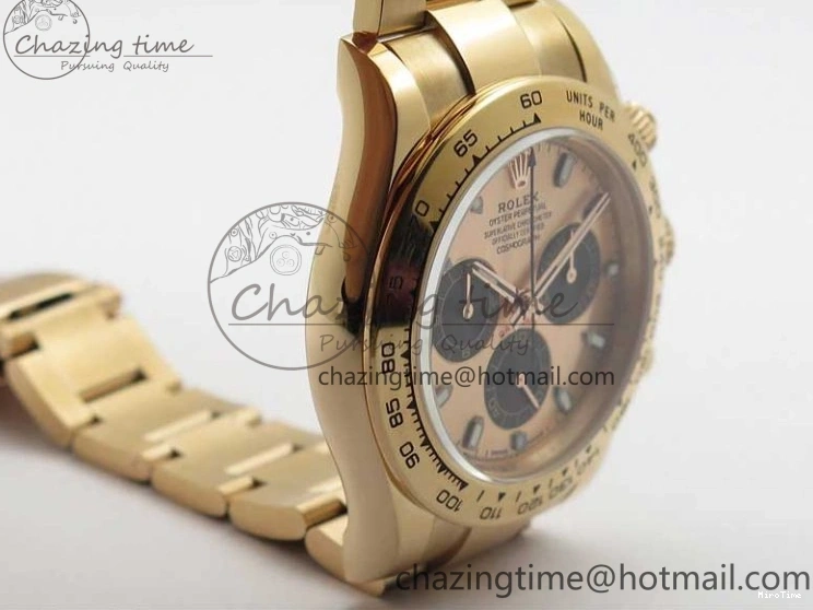 MiroTime 0412 Daytona 116508 RG Noob 1:1 Best Edition 904L SS Case and Bracelet RG Dial SA Comfortable 2705